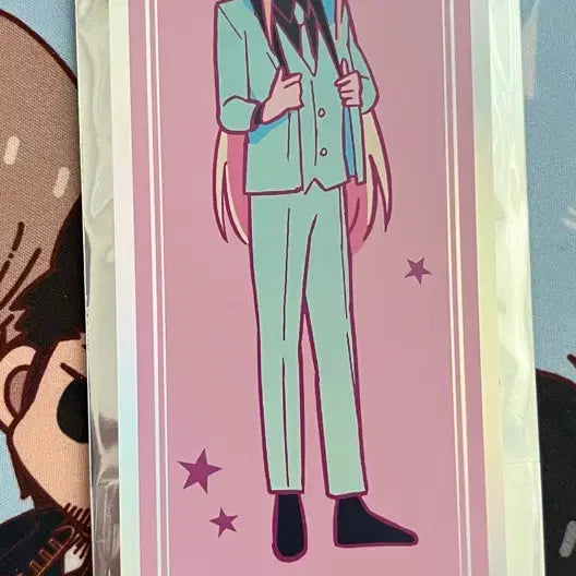 [BUNJANG] G-Bisque Doll Ticket Shaped Illustration Card / 그비스크돌은사랑을한다 티켓모양 일러카드(마지막 할인)~8/31