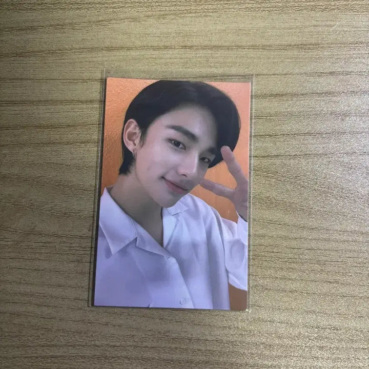 [BUNJANG] Stray Kids Hyunjin Double-Sided Photocard / 스트레이키즈 현진 고생 양면포카