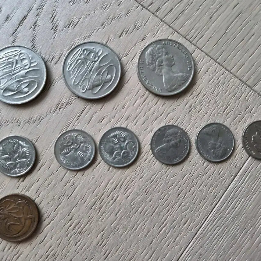 [BUNJANG] Australian Coin Set (5 Types) / 호주 동전 세트 5종