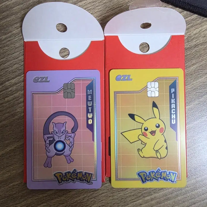 [BUNJANG] Pokemon Izzle Card Pikachu &amp; Mewtwo Bundle Set / 포켓몬 이즐카드 피카츄 뮤츠