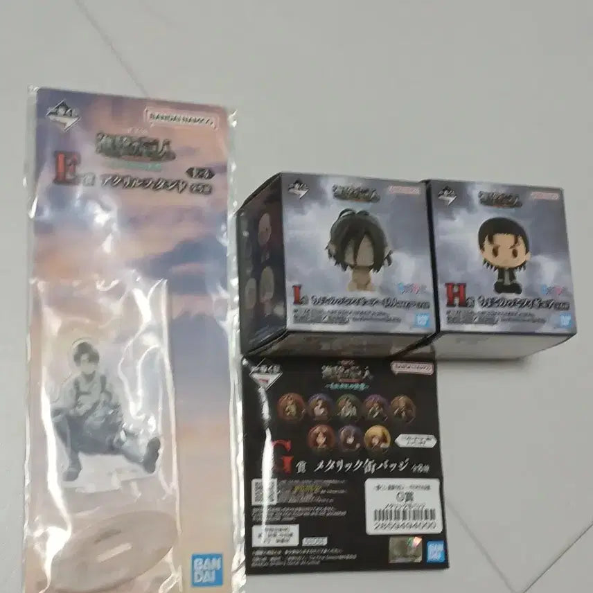 [BUNJANG] Attack on Titan Kuuji Choconoque Figure &amp; Acrylic Stand Bundle / 진격의거인 쿠지 하위상(초코노코,아크릴)
