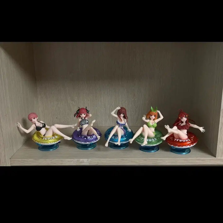 [BUNJANG] The Quintessential Quintuplets Aqua Float Figure Bundle Set (Box Included) / 5등분의 신부 아쿠아 플로트피규어 5개 일괄(박스O)