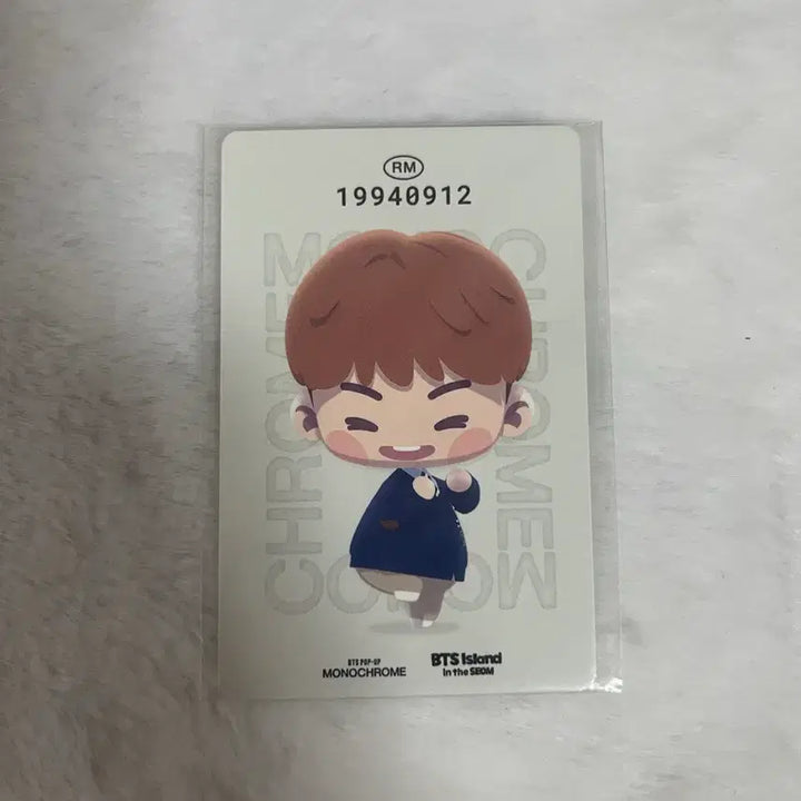 [BUNJANG] BTS RM Monochrome In The Seom Photocard Luggage Tag Visitor Pass Lucky Draw / 방탄 모노크롬 팝업 인더섬 포카 러기지택 방문증 카드 남준 포카 rm 포토카드 앨범 럭드 양도