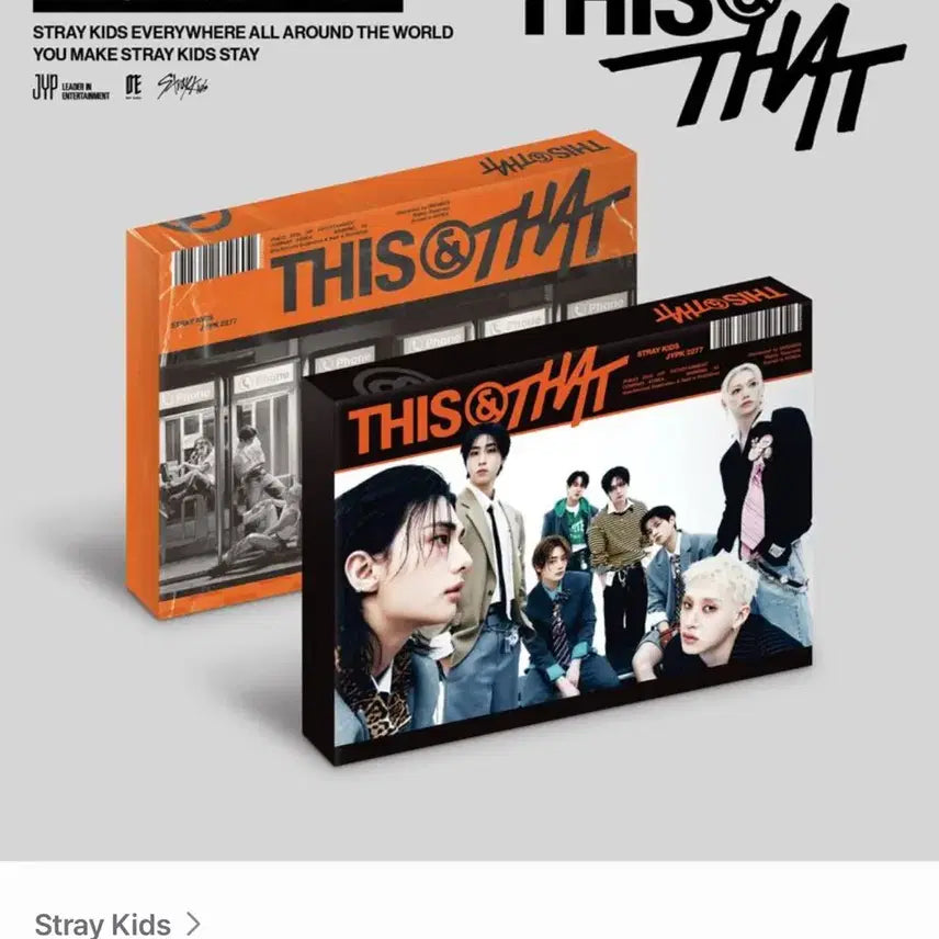 [BUNJANG] Stray Kids Oddinary Album Sealed / 스키즈 디스앤댓 앨범 미개봉
