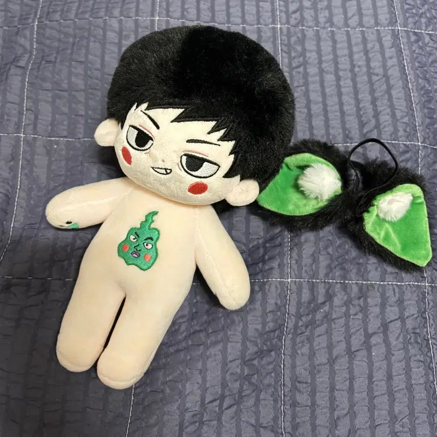 [BUNJANG] Mob Psycho 100 Ekubo "Sui Version" 20cm Plush Doll / (급전) 모브사이코100 몹싸 수위쿠보 에쿠보 비공식 솜인형 20cm