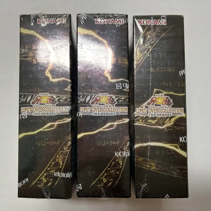 [BUNJANG] Yu-Gi-Oh! Limit Over Collection The Heroes 3 Boxes (Sealed) with Promo Pack / 유희왕 미개봉 리미트오버컬렉션 더 히어로즈 3박스 프로모팩 포함