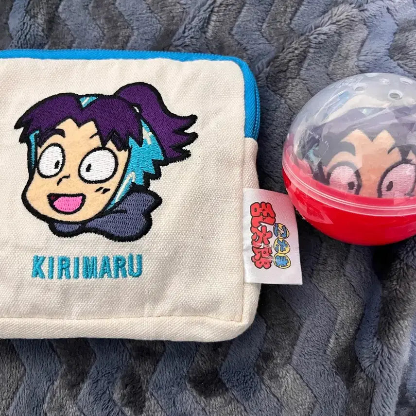 [BUNJANG] Nintama Rantaro Kirimaru Square Pouch / 닌타마 란타로 스퀘어 파우치 키리마루