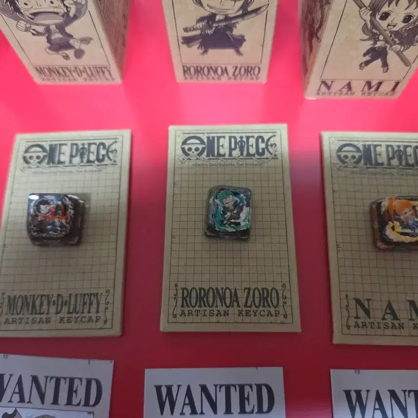 [BUNJANG] Dwarf Factory One Piece Artisan Keycap Bundle Set / 드워프 팩토리 원피스 아티산 키캡 일괄판매