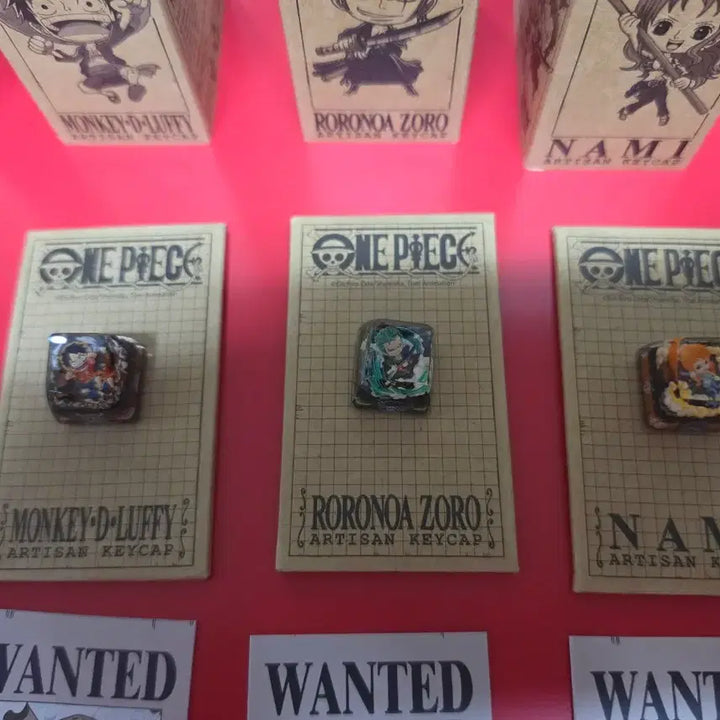 [BUNJANG] Dwarf Factory One Piece Artisan Keycap Bundle Set / 드워프 팩토리 원피스 아티산 키캡 일괄판매