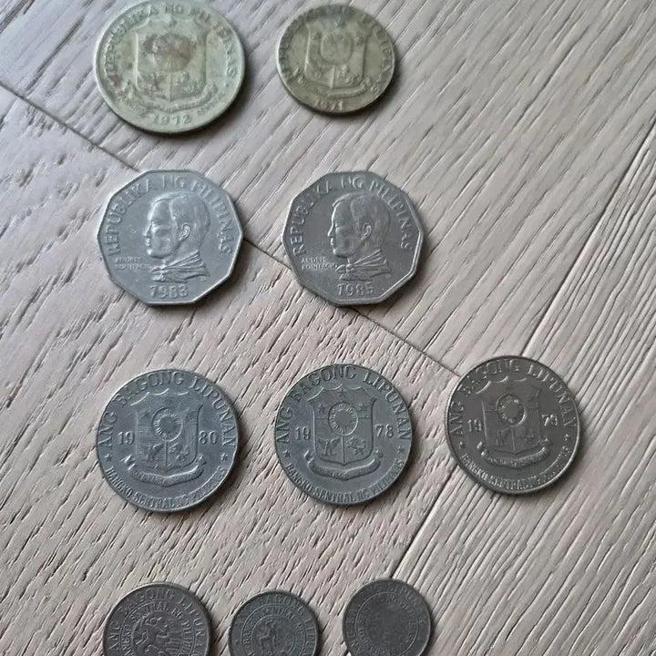 [BUNJANG] Philippines Currency Coin Set / 필리핀 화폐 동전 세트