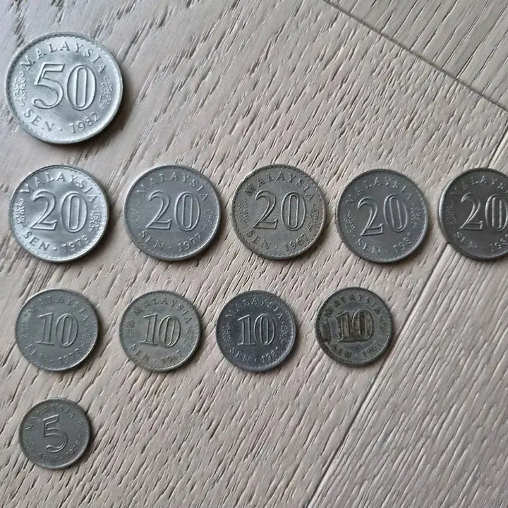 [BUNJANG] Malaysia Coin Set / 말레이시아 동전 세트