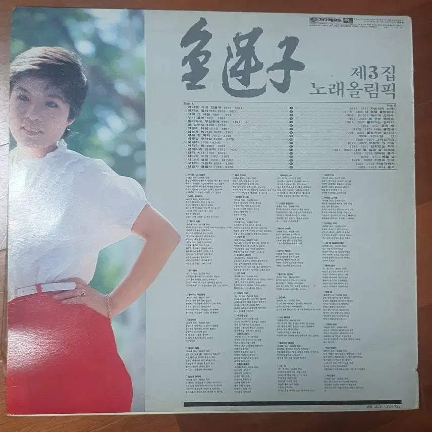 [BUNJANG] Kim Yeon-ja Olympic Song Collection Vol. 3 LP / 김연자 노래올림픽 제3집lp