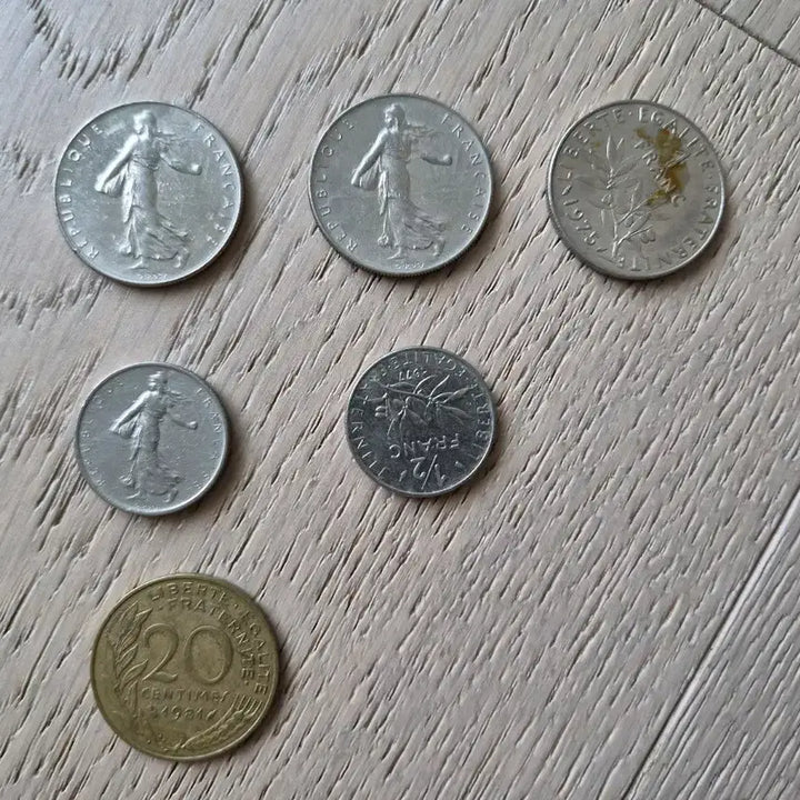 [BUNJANG] French Coin Set / 프랑스 동전 세트