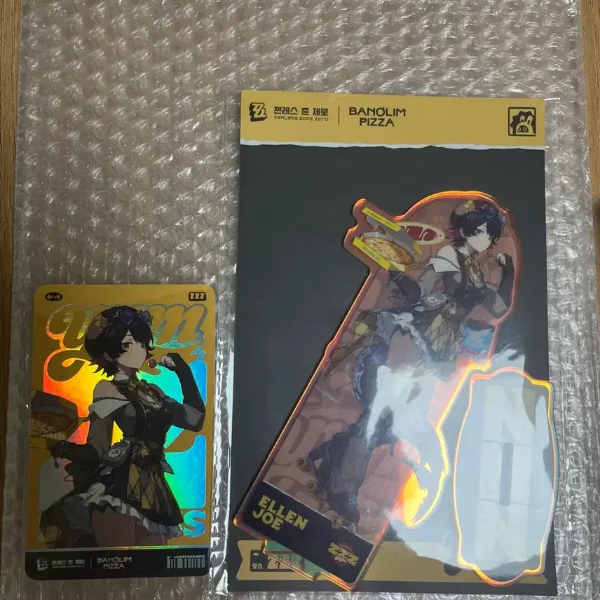 [BUNJANG] Zenless Zone Zero Ellien Acrylic Stand &amp; Photocard (Unused Redeem Code) / 젠레스 존 제로 반올림 엘렌 아크릴 + 포토카드 (리딤사용안함)