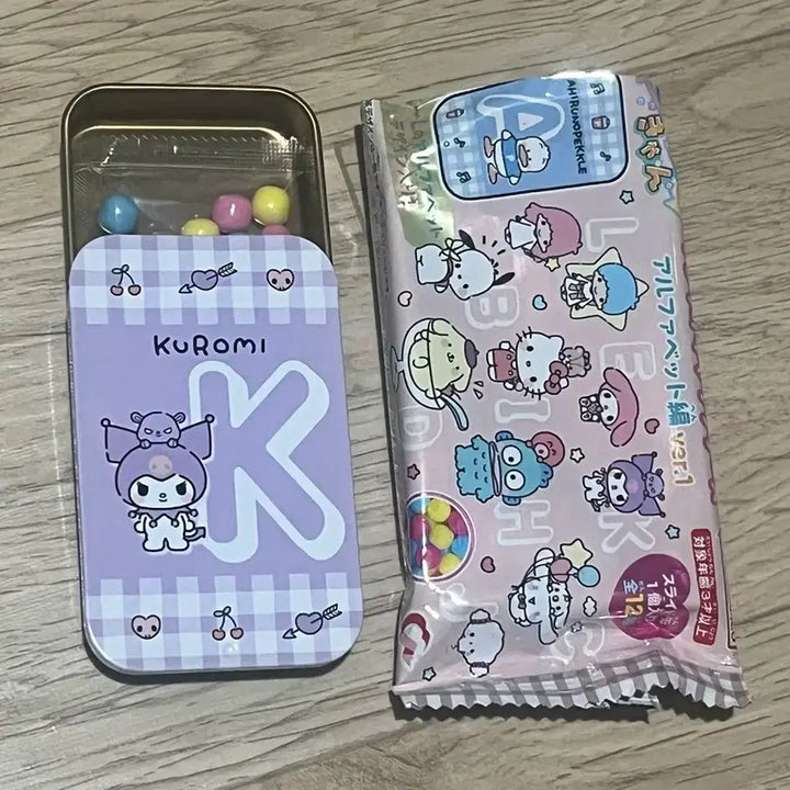 [BUNJANG] Sanrio Kuromi Alphabet Tin Case / 산리오 알파벳 틴케이스 쿠로미