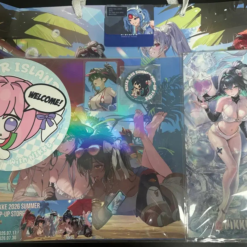 [BUNJANG] Goddess of Victory: NIKKE 2026 Summer Pop-up Store Limited Edition Set / 니케 2026 서머 여름팝업 스토어 특전 1주차 저렴하게 판매합니다!