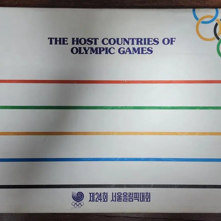 [BUNJANG] 1988 Seoul Olympics Commemorative Host Country Frame / 1988 서울 올림픽 기념 개최국가 액자