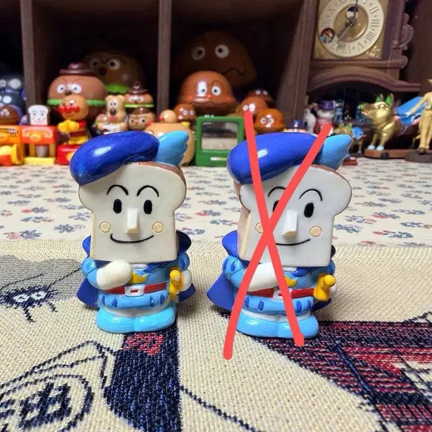 [BUNJANG] Anpanman Breadman Prince Finger Figure / 호빵맨 식빵맨 왕자 손가락 피규어