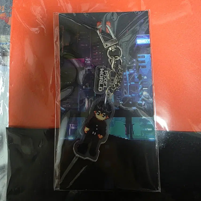 [BUNJANG] PLAVE Hamin Pixel World Keyring (Sealed) / (미개봉)플레이브 픽셀월드 하민 키링