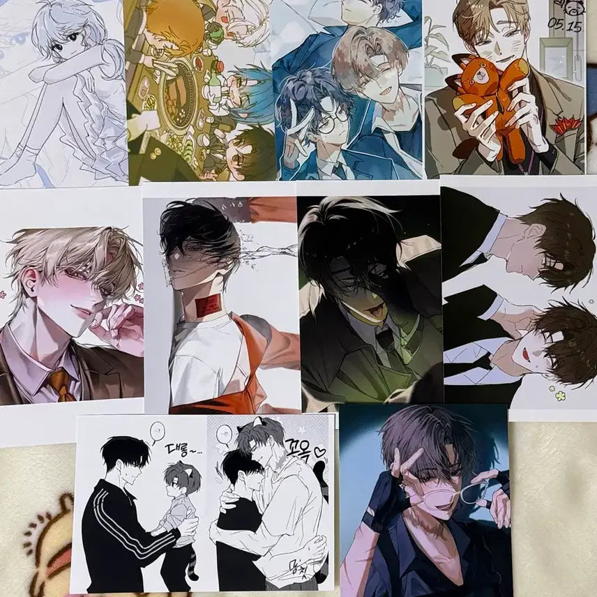 [BUNJANG] GyeChul GyeDamChulGeun Printty Postcard Bundle Set / 괴출 괴담출근 프박 프린티 엽서 30장 일괄