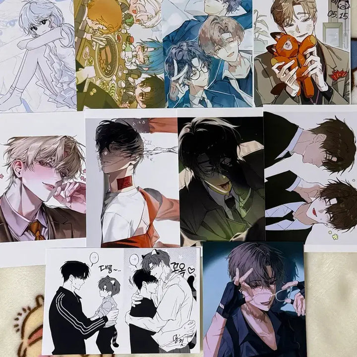 [BUNJANG] GyeChul GyeDamChulGeun Printty Postcard Bundle Set / 괴출 괴담출근 프박 프린티 엽서 30장 일괄