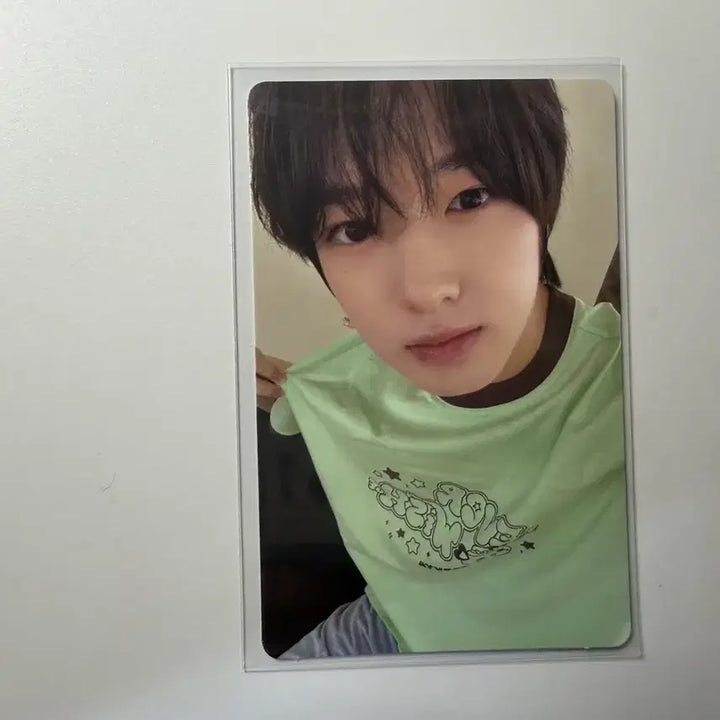[BUNJANG] NCT WISH EverWish Sakuya Photocard / 엔시티위시 에버위시 사쿠야 티셔츠 포카