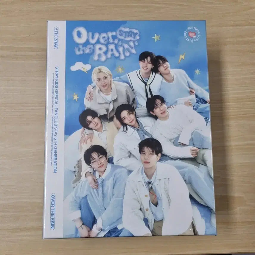[BUNJANG] Stray Kids SKZ 5th Fanclub Membership Over the Rain Goods (Sealed) / 스트레이키즈 skz 멤버쉽 오버더레인 5기 팬클럽 굿즈 미개봉