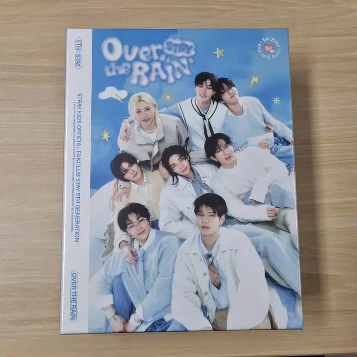 [BUNJANG] Stray Kids SKZ 5th Fanclub Membership Over the Rain Goods (Sealed) / 스트레이키즈 skz 멤버쉽 오버더레인 5기 팬클럽 굿즈 미개봉