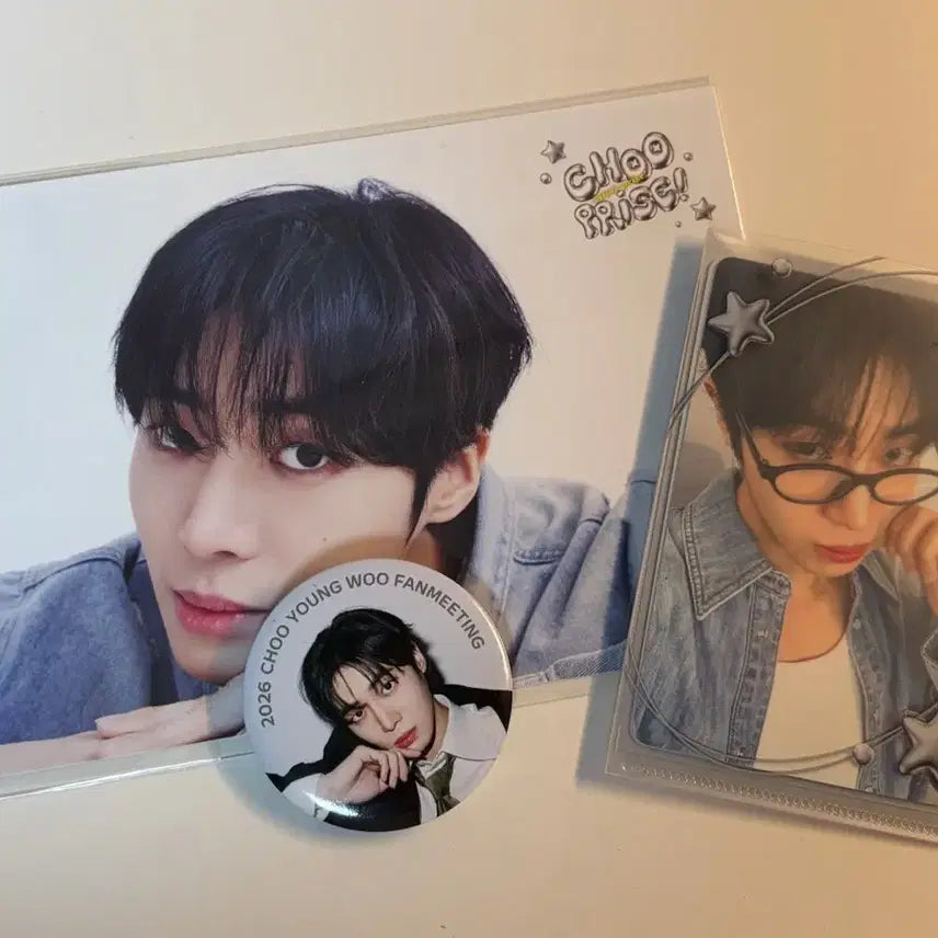 [BUNJANG] Choo Young Woo Choo Surprise Fanmeeting Day Lucky Draw (Label Service) / 추영우 추프라이즈 팬미팅 낮공 역조공 (라벨 서비스!!)