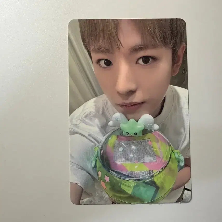 [BUNJANG] NCT WISH EverWish Yushi Popcorn Bucket Photocard / 엔시티위시 에버위시 유우시 팝콘통 포카