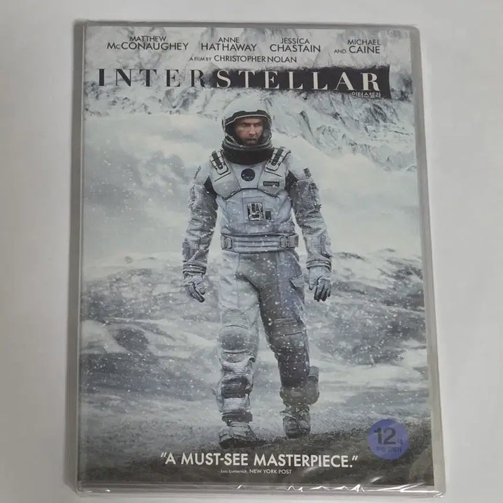 [BUNJANG] Interstellar Movie DVD Christopher Nolan Matthew McConaughey Anne Hathaway (Unsealed) / 미개봉 인터스텔라 영화 디비디 DVD 크리스토퍼 놀란 매튜 맥커너히 앤 해서웨이