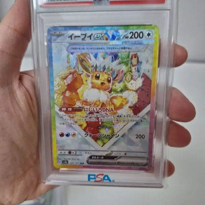 [BUNJANG] Pokemon Card Eevee EX SAR Special Art PSA 10 / 포켓몬 카드 이브이 EX SAR 스페셜 아트 psa10