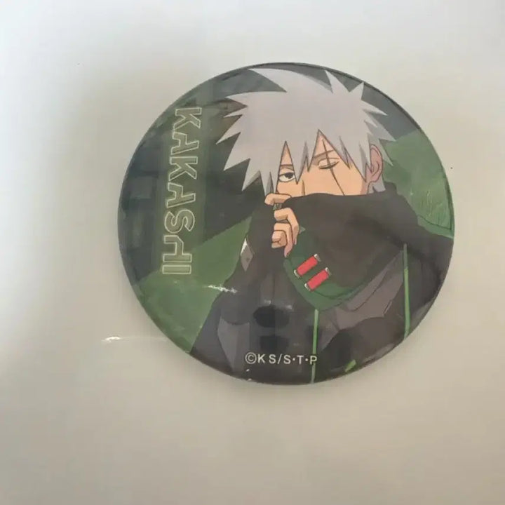[BUNJANG] Naruto Shippuden Kakashi Cyber Can Badge / 카카시 나루토 질풍전 캔뱃지 0.35 사이버