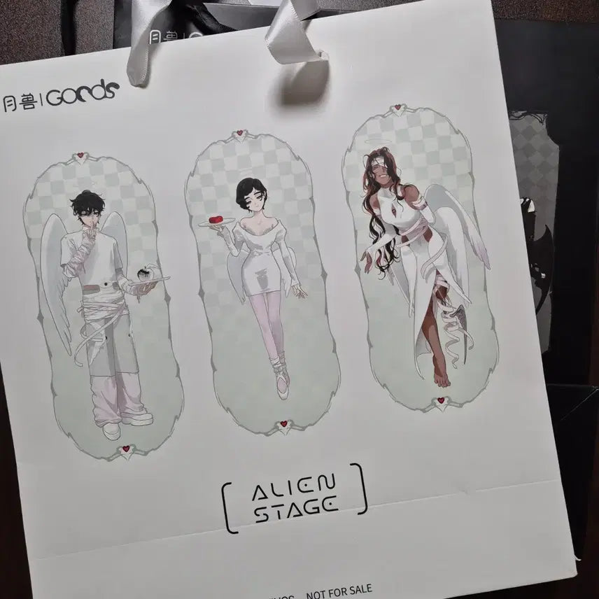 [BUNJANG] A-Stage AaD Pop-Up Shopping Bag (Alien Stage) / 에이스테 AaD 팝업 쇼핑백 에일리언 스테이지
