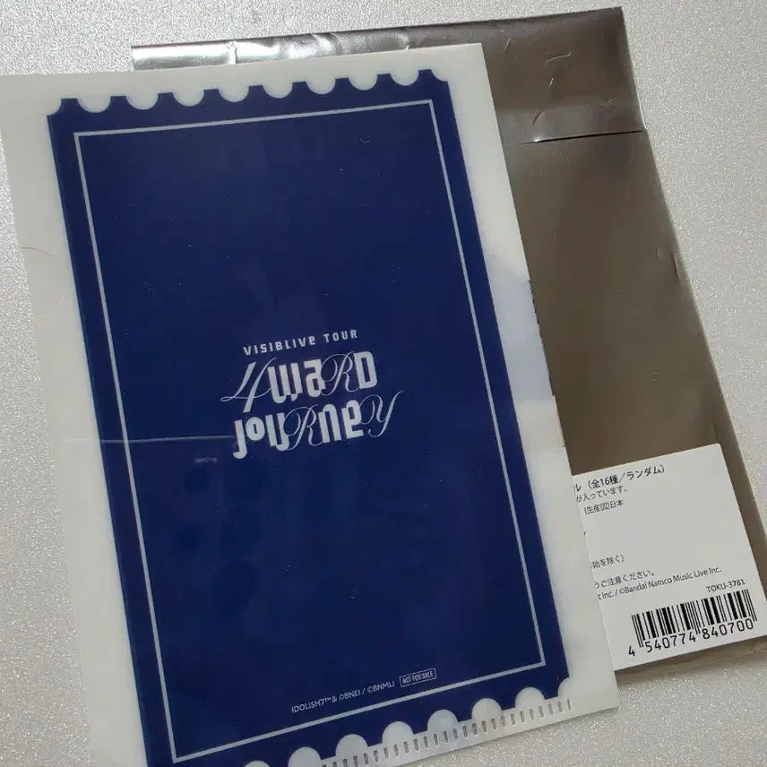 [BUNJANG] I7 Iori VISIBLIVE TOUR "4WARD JOURNEY" Naniiro Store Special Mini Clear File / 아이나나 이오리VISIBLIVE TOUR "4WARD JOURNEY"[나나이로 스토어 특전]미니 클리어 파일