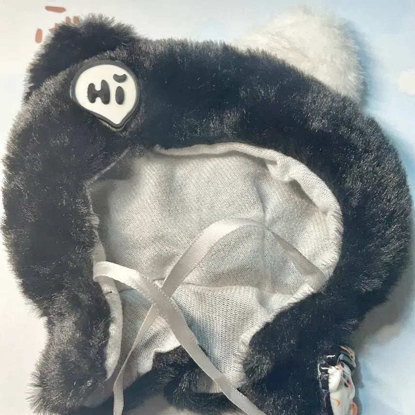 [BUNJANG] 10cm Doll Clothes Cat Cloak and Hat Set (Black) / 새상품 10cm인형옷, 고양이 망토, 고양이 모자, 블랙 모자