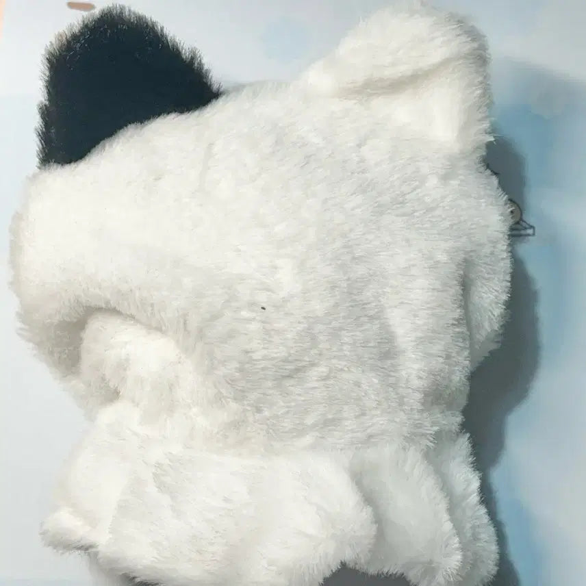 [BUNJANG] White Cat Ear Cloak for 10cm Dolls / 새상품 인형 고양이 망토, 10cm인형옷, 인형 망토, 화이트 망토