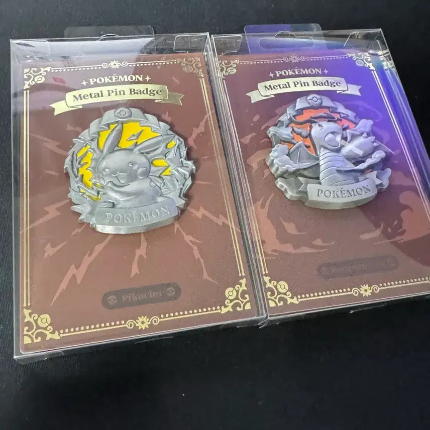 [BUNJANG] Pokemon Store Metal Pin Badge Pikachu Dragonite Bundle Set / 포켓몬 스터어 메탈 핀뱃지 피카츄 망나뇽 일괄