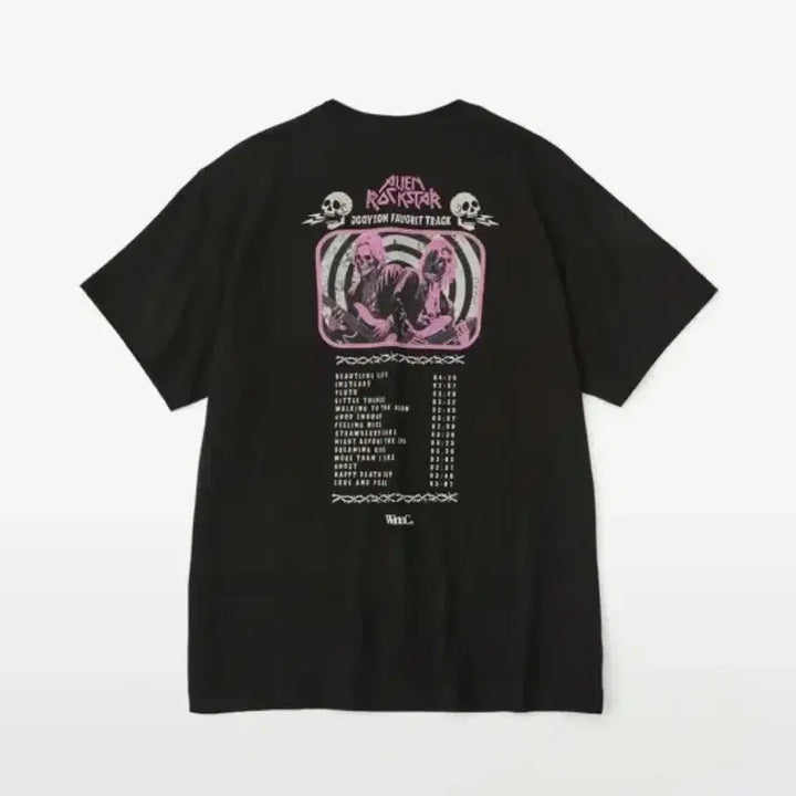 [BUNJANG] Xdinary Heroes Juyeon WMC Collaboration Tracklist T-Shirt (Sealed) / [미개봉] 엑스디너리히어로즈 엑디즈 주연 WMC 콜라보 트랙리스트 티셔츠