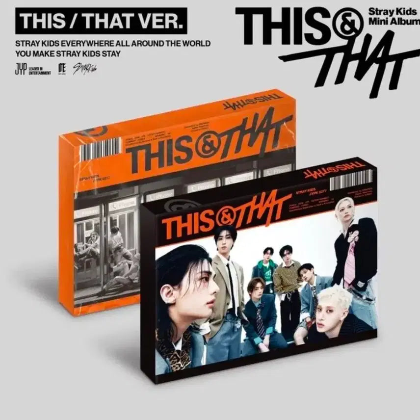 [BUNJANG] Stray Kids THIS &amp; THAT Album Sealed Bundle Set / 스트레이키즈 디스앤댓 THIS &amp; THAT 앨범 미개봉 8세트 일괄