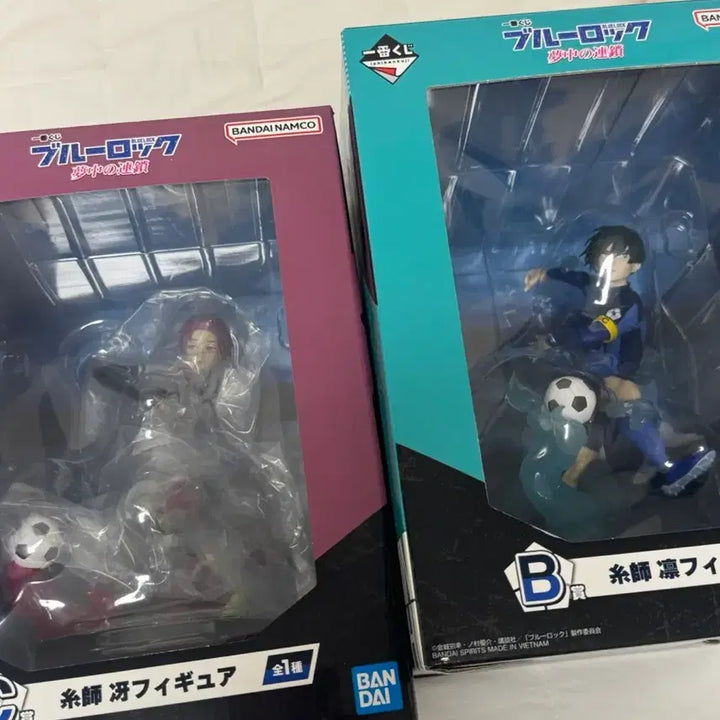 [BUNJANG] Blue Lock Rin Itoshi Kuji Figure C &amp; B Prize Bundle with Poster / 블루록 사에 린 쿠지 피규어 c상 b상 일괄 아크릴 포스터 판매 양도