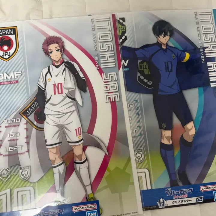 [BUNJANG] Blue Lock Rin Itoshi Kuji Figure C &amp; B Prize Bundle with Poster / 블루록 사에 린 쿠지 피규어 c상 b상 일괄 포스터 판매 양도
