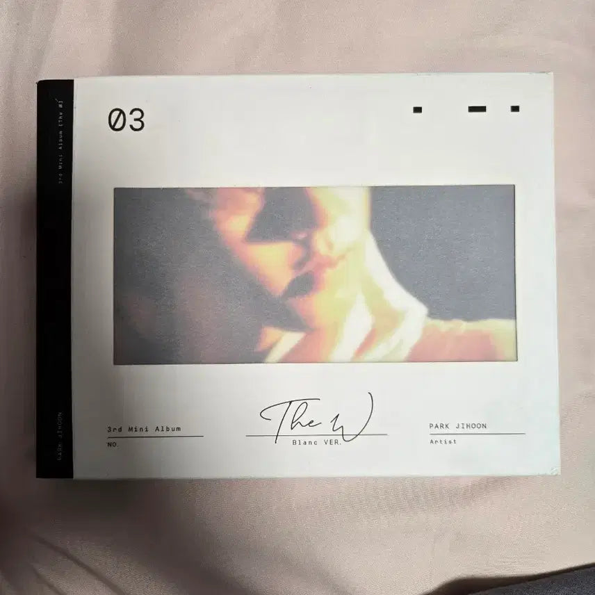 [BUNJANG] Park Jihoon 3rd Mini Album The W Blanc Ver. / 박지훈 3집 미니 앨범 The W Blanc Ver. 화이트