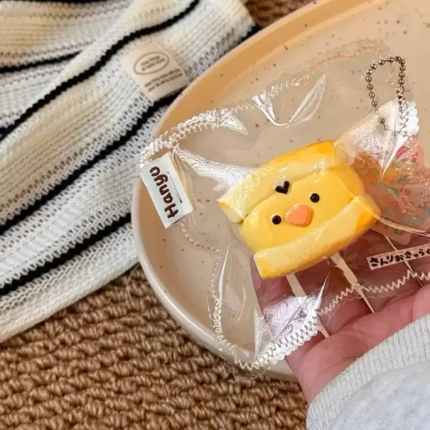 [BUNJANG] Rilakkuma Kiiroitori Sandwich Soft Toy / 리락쿠마 키이로이토리 산도 샌드위치 수제 말랑이
