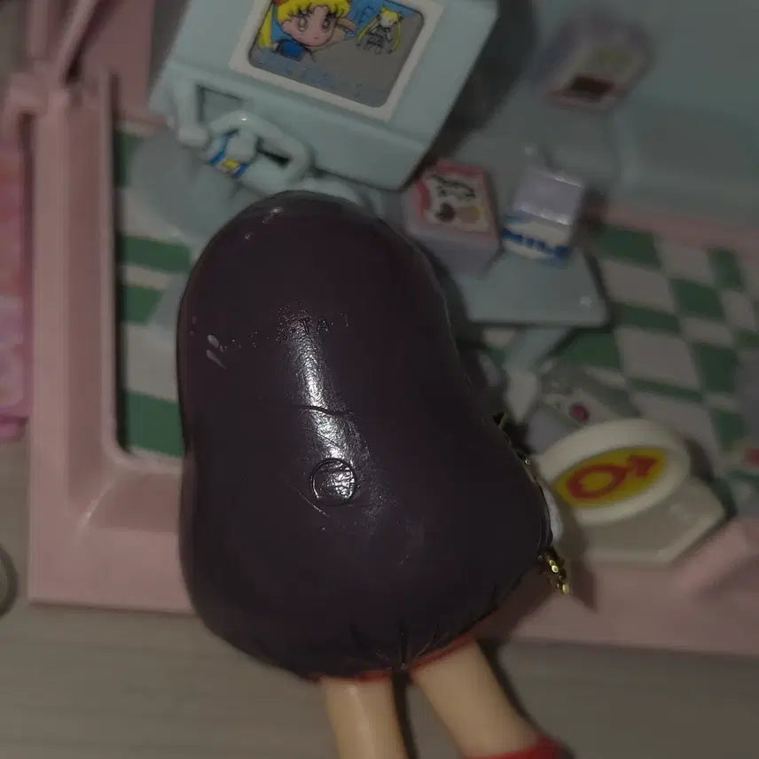 [BUNJANG] Sailor Moon Mars Mini Figure Vintage House Miniature Palace Toy / 세일러문 마스 미니피규어 빈티지 집 미니궁전 장난감 완구 고전