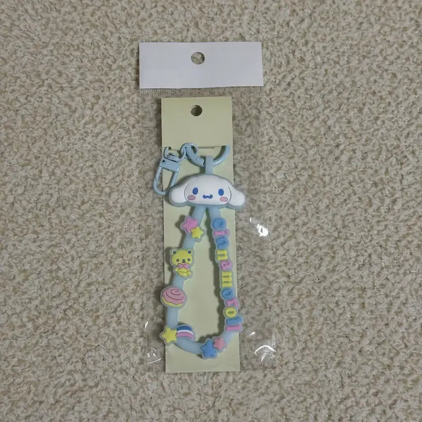 [BUNJANG] Sanrio Cinnamoroll Rubber Cord Strap / 산리오 캐릭터대상 러버코드 스트랩 시나모롤 양도