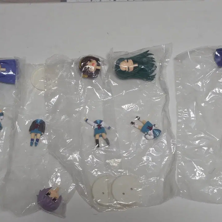 [BUNJANG] Toys Works Collection The Melancholy of Haruhi Suzumiya Figure 7-Piece Bundle Set (New) / 고전 희귀 스즈미야 하루히의 우울 피규어 7종 일괄