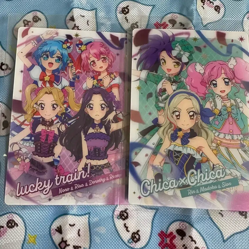 [BUNJANG] i-Star i-Katsu Pripara Wafer Card Bundle Set / (일괄) 스타파라 카츠파라 아이엠스타 아이카츠 프리파라 웨하스 카드 럭키트레인 치카치카 시온 도로시 레오나 노노 리사 모모 린