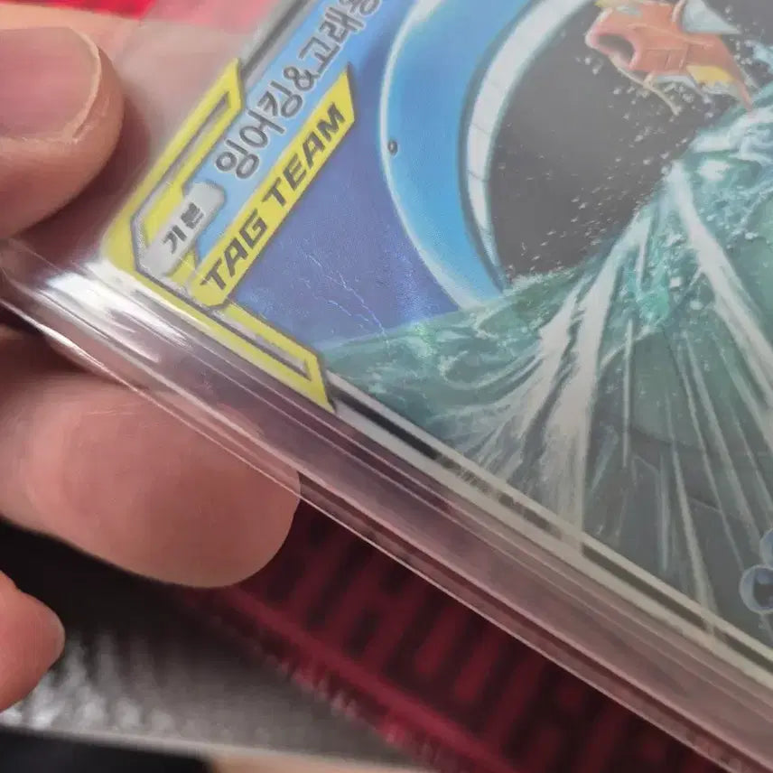 [BUNJANG] Gyarados &amp; Magikarp GX Tag Team Trainer Card / 잉어킹&amp;고래왕 GX 태그팀 트레이너블