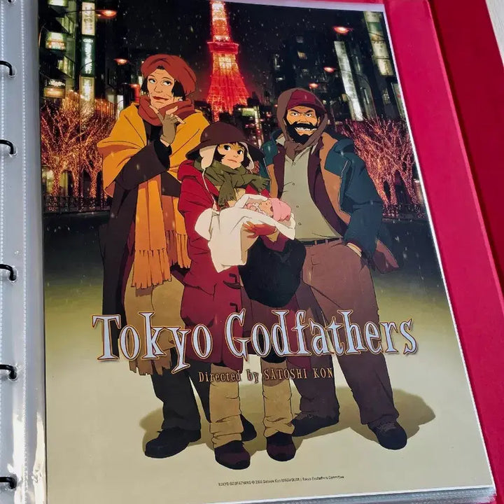 [BUNJANG] Merry Christmas, Mr. Lawrence (Tokyo Godfathers) Artgraphy Poster Set (A3) / [아트그라피-초희귀한정판]영화 크리스마스에 기적을 만날 확률 도쿄 갓 파더스 아트그라피 2종 1세트 포스터(A3) 메가박스 아트그라피 포스터